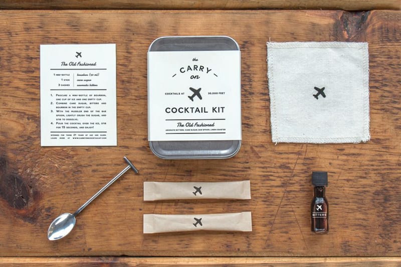 The Carry On Cocktail Kit Allows You to Have Your Favorite Drink in the Air
