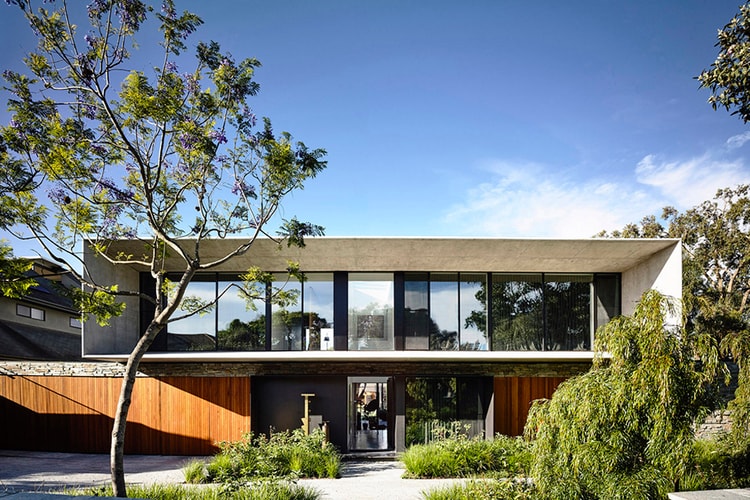 The Concrete House in Melbourne by Matt Gibson Architecture