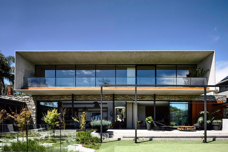 The Concrete House in Melbourne by Matt Gibson Architecture