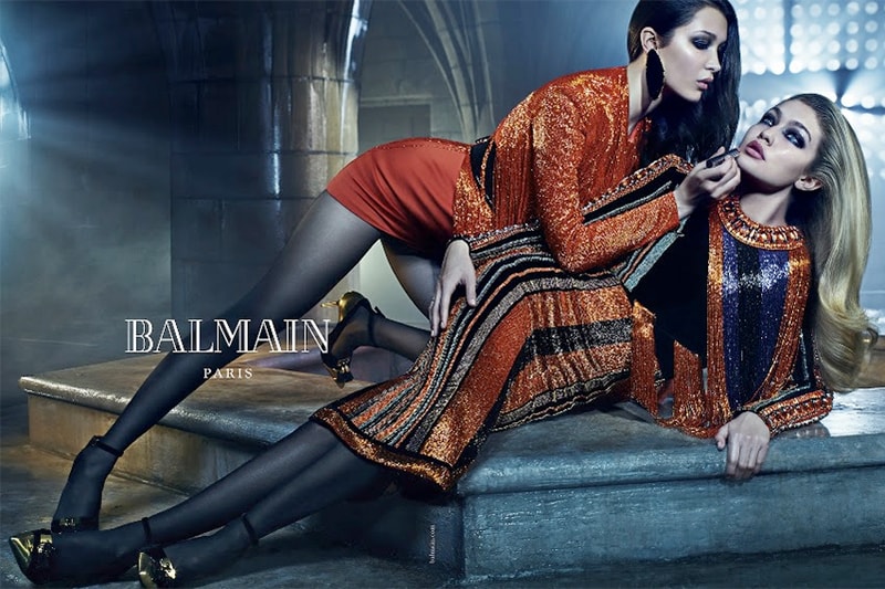 The Jenner Sisters Headline Balmain's 2015 Fall Campaign