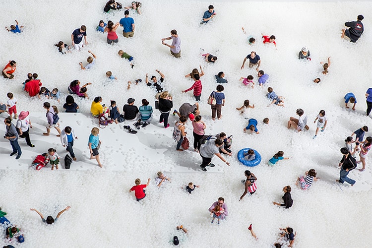 Snarkitecture Turned the National Building Museum Into a Ball Pit