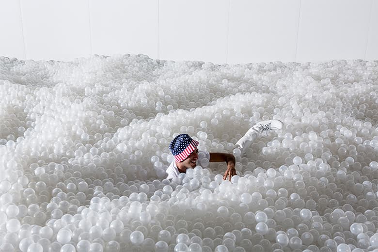 Snarkitecture Turned the National Building Museum Into a Ball Pit