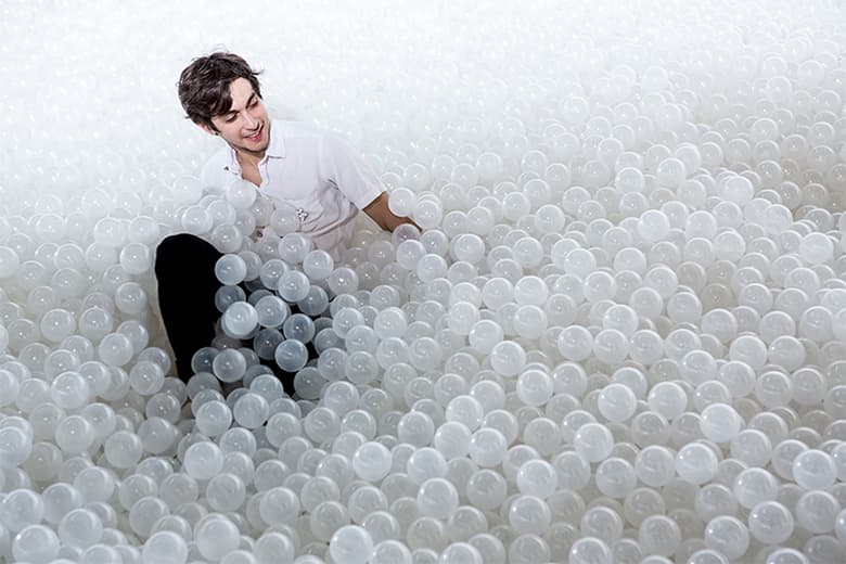 Snarkitecture Turned the National Building Museum Into a Ball Pit