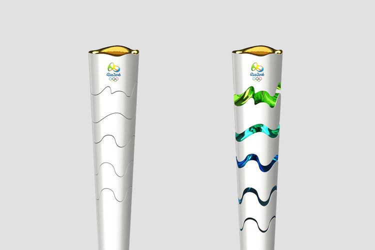 The Olympic Torch for the Rio 2016 Games by Chelles & Hayashi