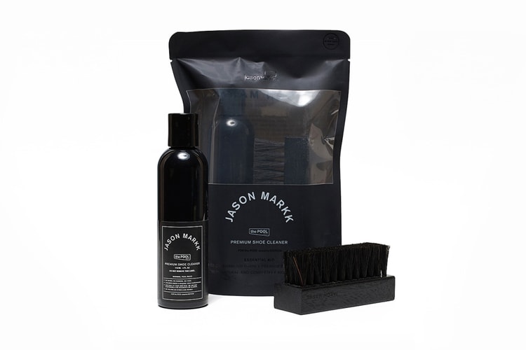 the POOL aoyama x Jason Markk "MELANISM" Shoe Cleaner Kit
