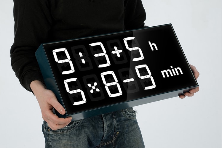 This Clock Makes You Solve Math Equations for the Time
