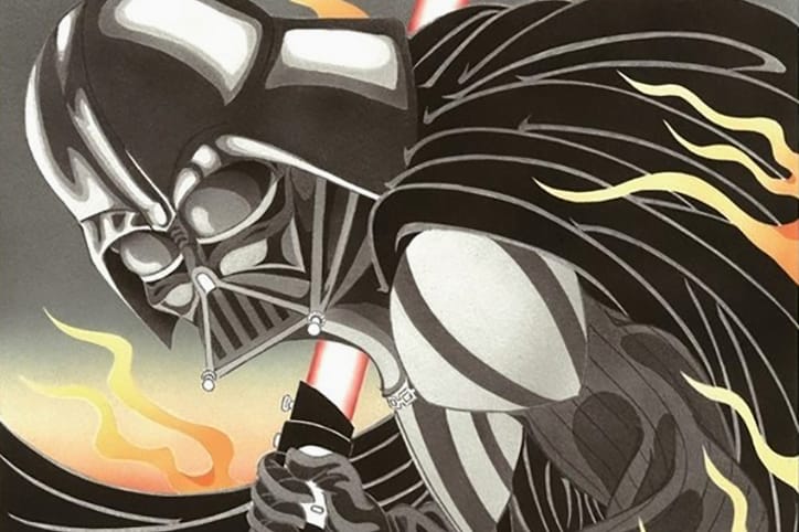 This Is 'Star Wars' as Reinterpreted by Japanese Woodblock Printing Artisans