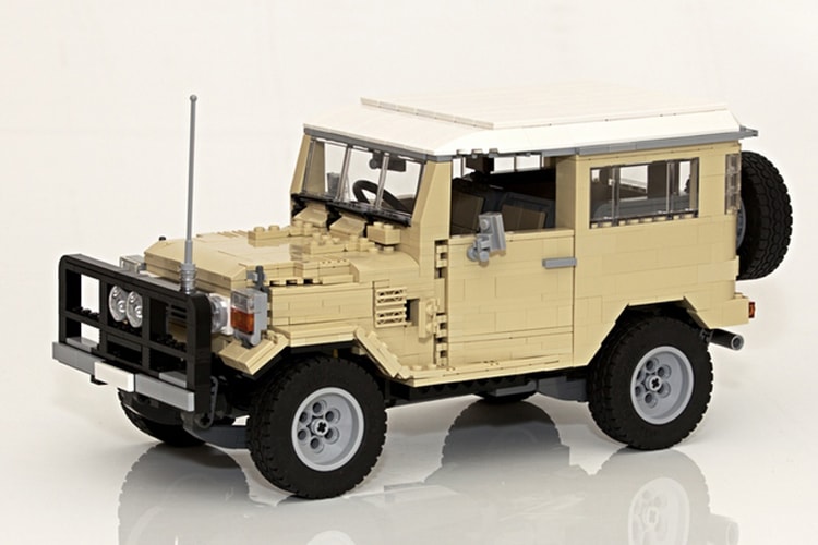 Toyota Land Cruiser 40 Series Recreated in LEGO®
