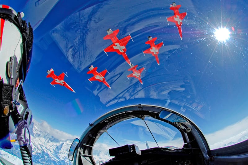 Transport Yourself to a Swiss Fighter Jet Cockpit in This 360-Degree Video