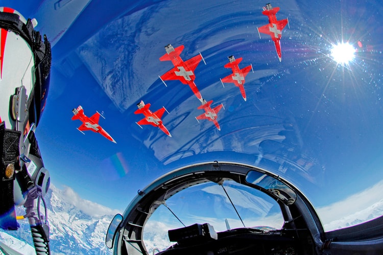 Transport Yourself to a Swiss Fighter Jet Cockpit in This 360-Degree Video