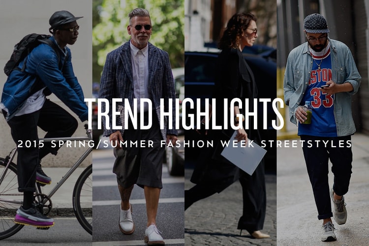Trend Highlights: 2015 Spring/Summer Fashion Week Streetstyles