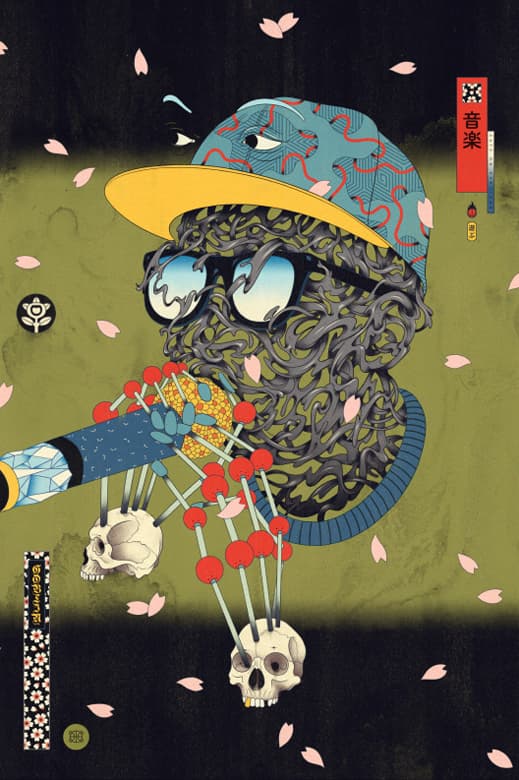 UNA Studio Releases Psychedelic New Illustrations