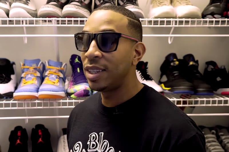 Watch Ludacris Give a Guided Tour of His Sneaker Closets
