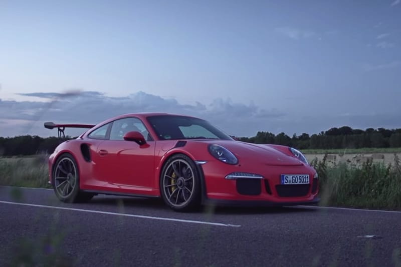 Watch the Porsche 911 GT3 RS Blast Through Country Roads at Sunrise