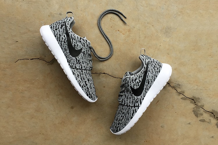 Yeezy Boost 350 X Nike Roshe Run Custom Sneaker by AMAC Customs