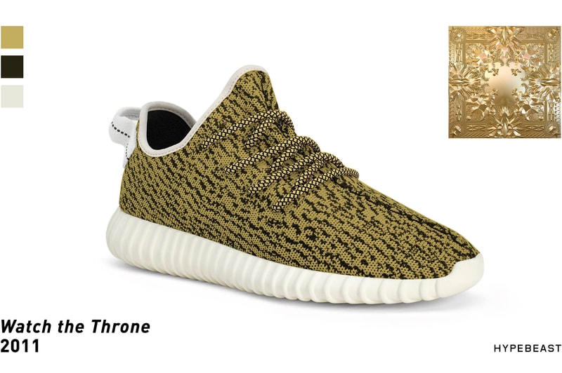 Yeezy Boost 350s Inspired by Kanye Album Cover Palettes 
