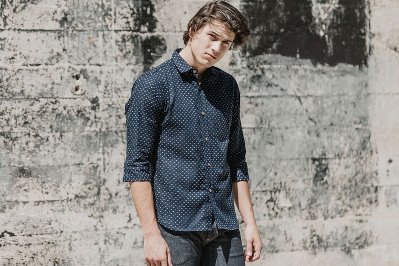 3sixteen Band Collar Short-Sleeve and 3/4 Shirt