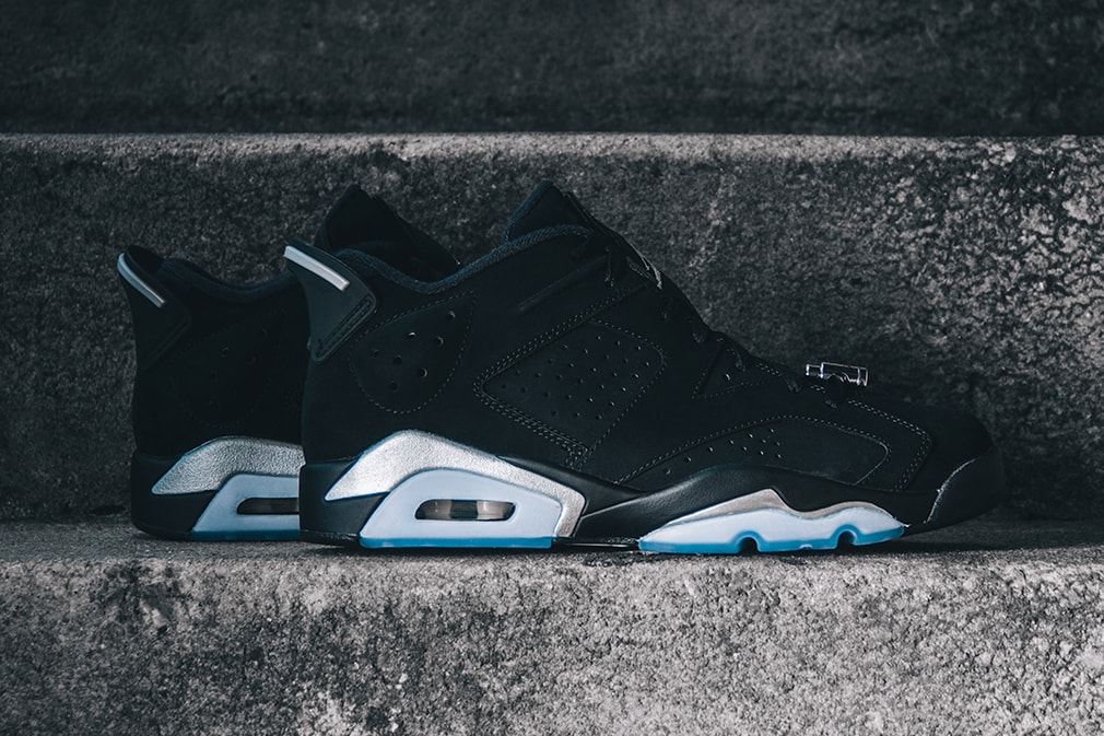 Air Jordan 6 Retro Low Chrome (2015) Men\'s Size 15 Nike Air Jordan 6 Retro Low chrome 2015 Size 12 304401-003  main image 3