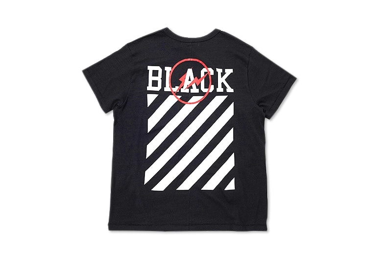 the POOL aoyama and OFF-WHITE c/o Virgil Abloh x fragment design OFF BLACK Capsule Collection