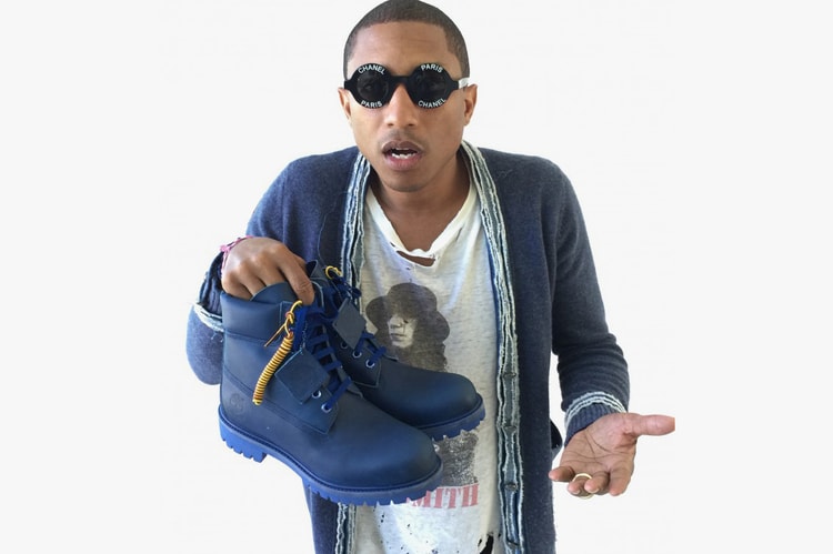 A First Look at Pharrell's Bee Line x Timberland "The Blue Boot"