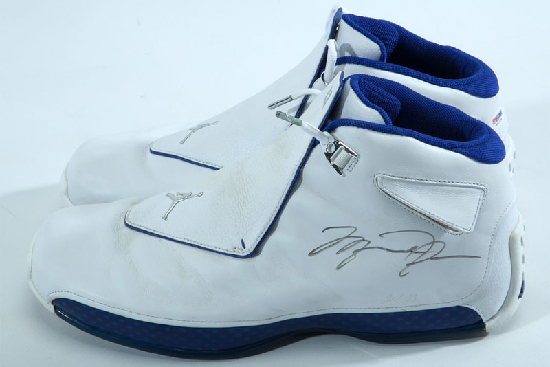 A Selection of Michael Jordan's Game-Worn Sneakers Are up for Auction