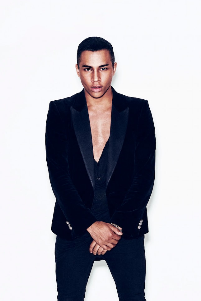 Jennifer Lopez Olivier Rousteing Balmain Paper Interview