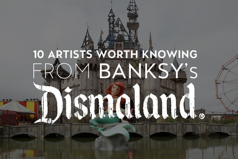 Banksy Dismaland Damien Hirst ESPO Jimmy Cauty Lush
