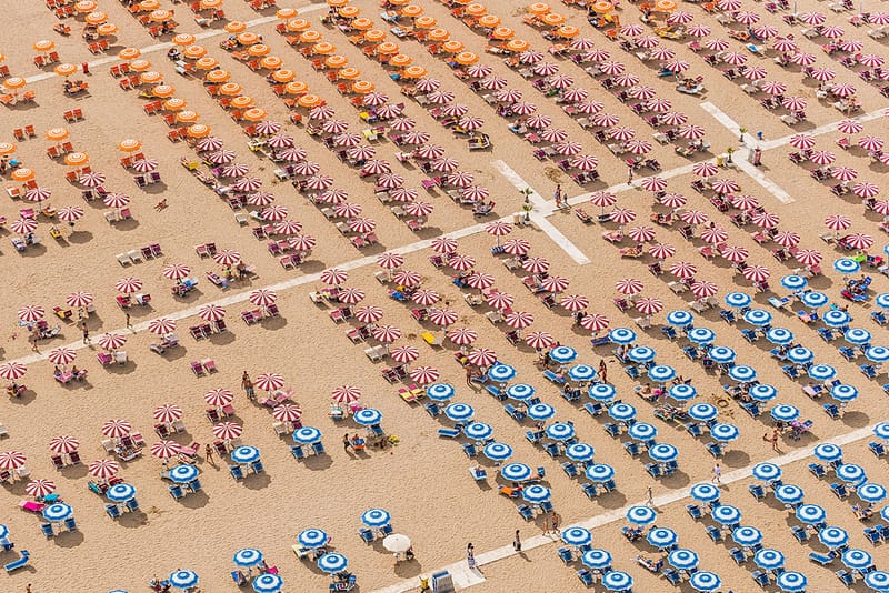 Bernhard Lang Presents a New Series of Symmetrical Aerial Shots