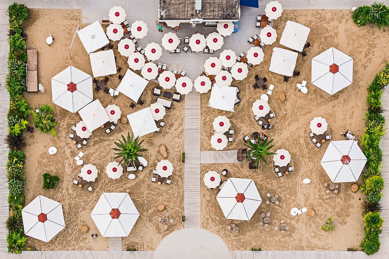 Bernhard Lang Presents a New Series of Symmetrical Aerial Shots