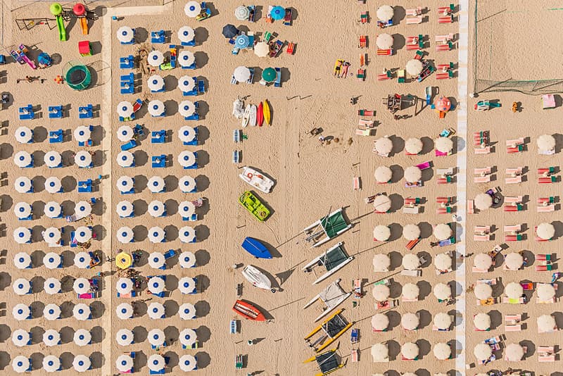 Bernhard Lang Presents a New Series of Symmetrical Aerial Shots