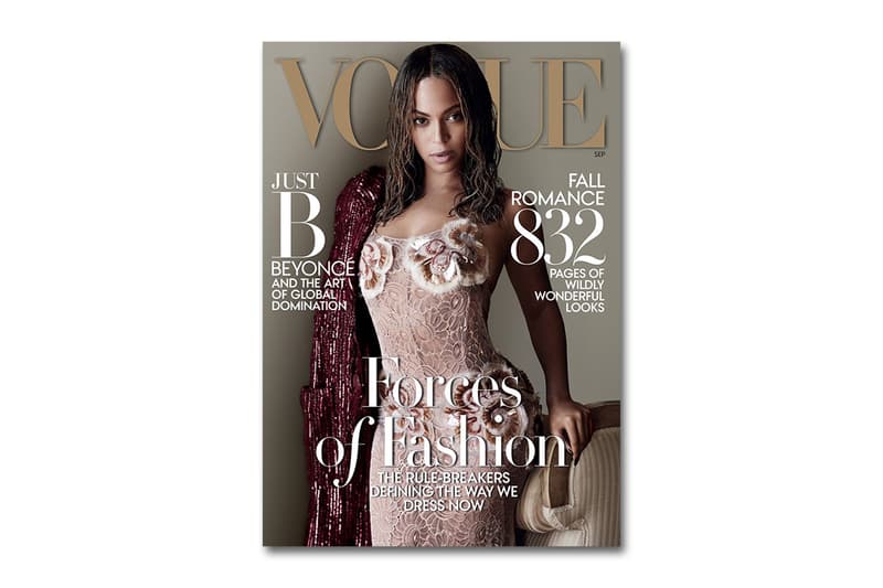 Beyoncé Covers the 2015 September Issue of 'Vogue'