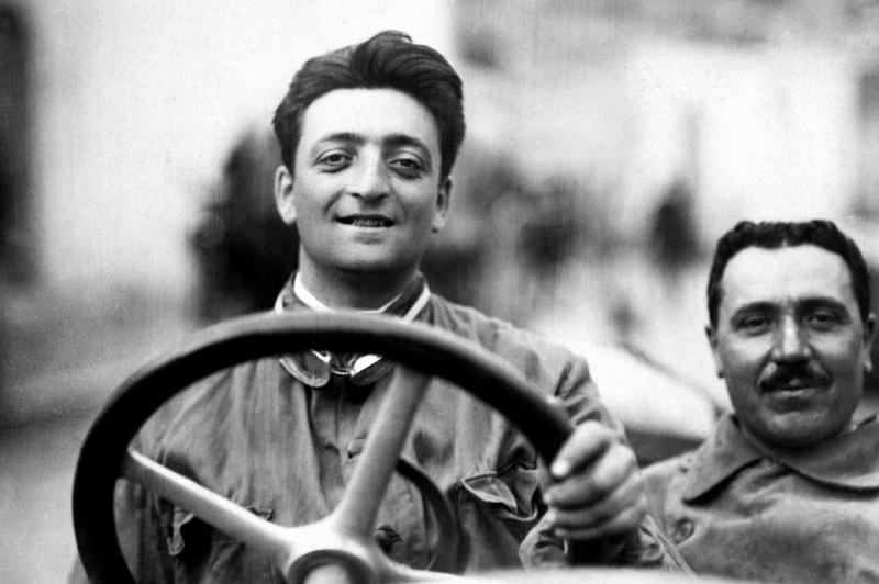 ozil and enzo ferrari