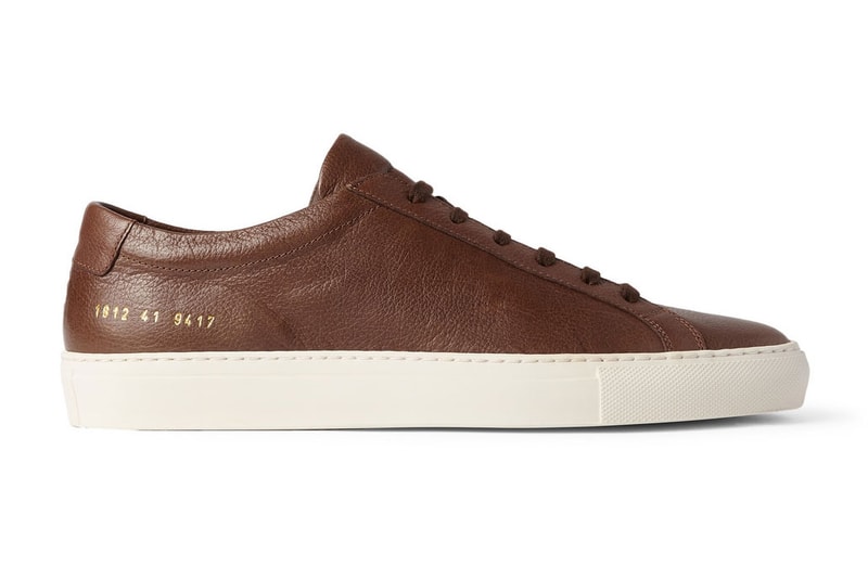 Common Projects Achilles Low Grained Leather