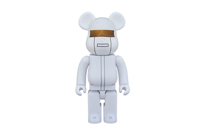 Daft Punk x Medicom Toy Bearbrick "White Suits Version"
