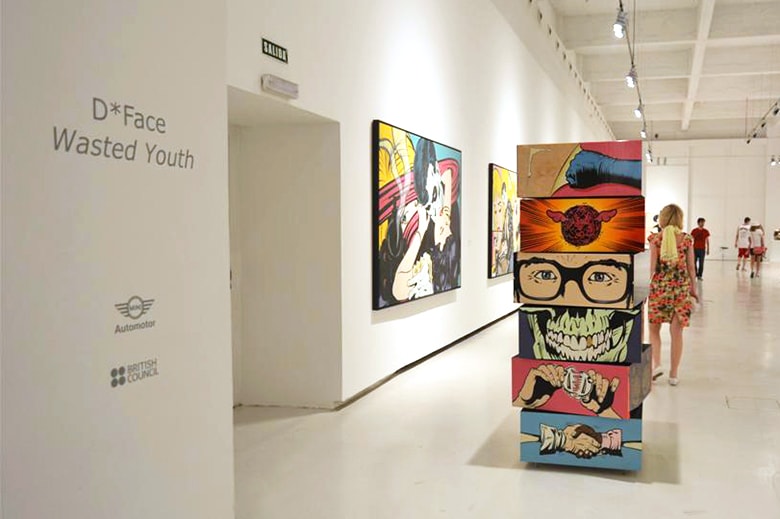  D*Face "Wasted Youth" @ CAC Malaga
