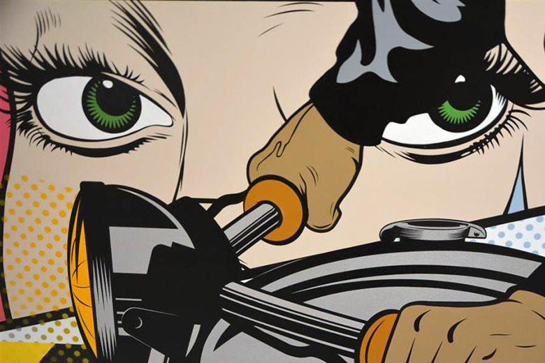  D*Face "Wasted Youth" @ CAC Malaga