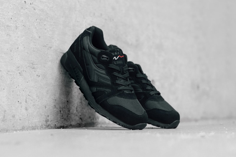 Diadora 2015 Fall N9000 NYL "Triple Black" Sneaker