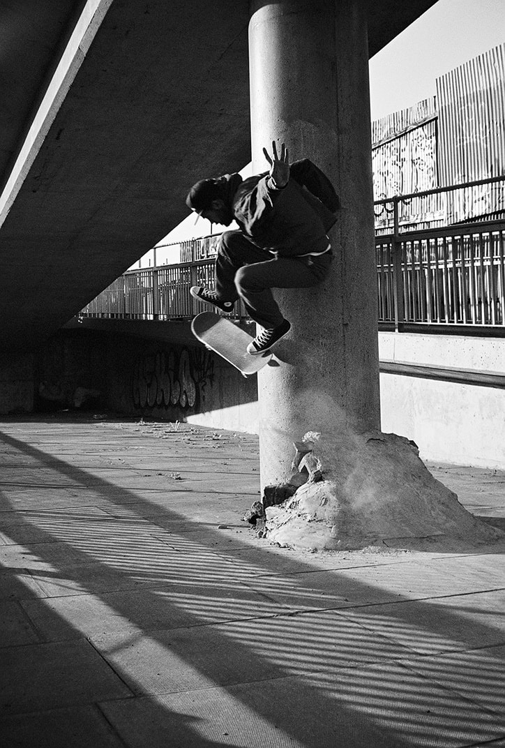 East London's Skate Scene Captured in Black and White Portraits