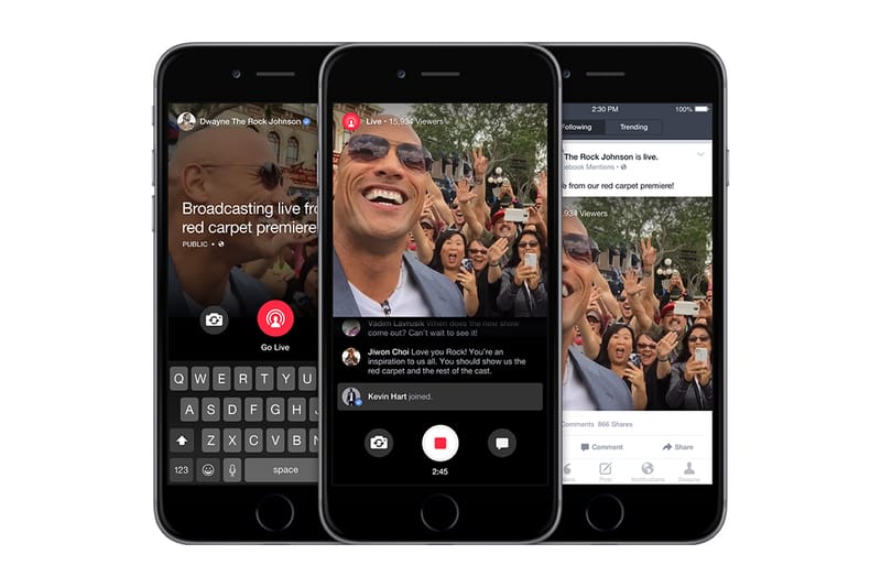 Facebook Introduces Mentions Live-Streaming App for Celebrities