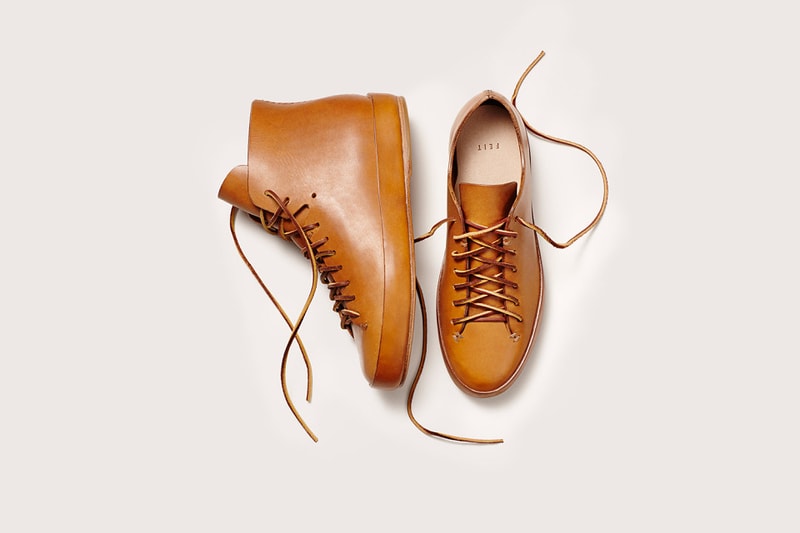 FEIT 2015 Fall Hand Sewn Low High Leather Sneakers