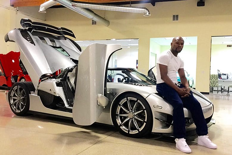 Floyd Mayweather Jr. Buys Rare Koenigsegg CCXR Trevita for $4.8 Million USD 