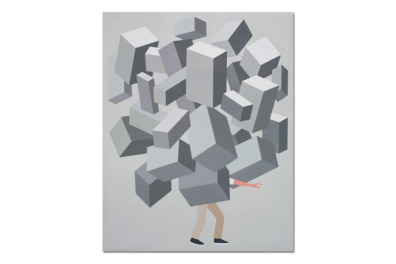 Geoff McFetridge "It Looks Like It Says" Exhibition @ Joshua Liner Gallery