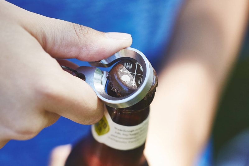 Grovemade Introduces Slick Bottle Opening Key Ring