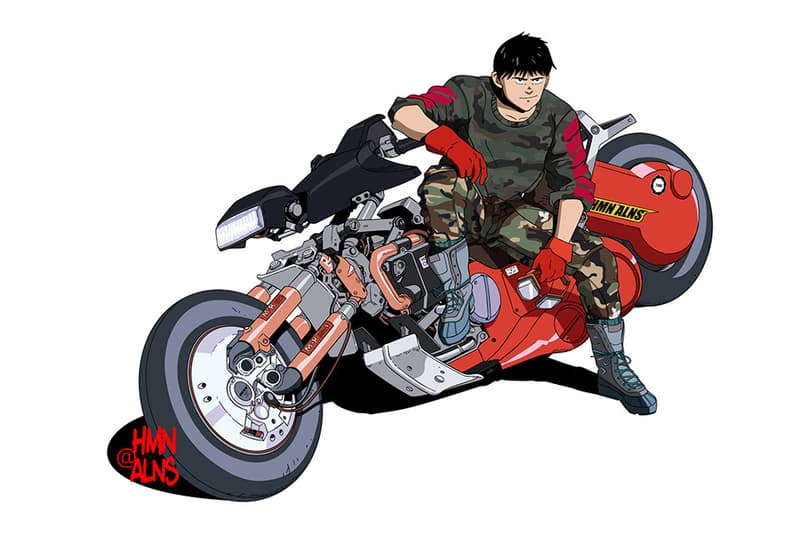 HMN ALNS Imagines 'Akira' Star Kaneda in Streetwear Favorites