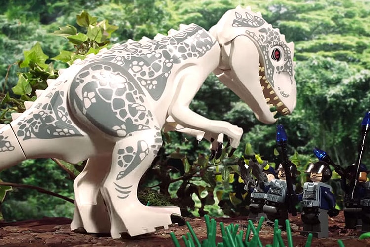 'Jurassic World' Recreated With LEGO