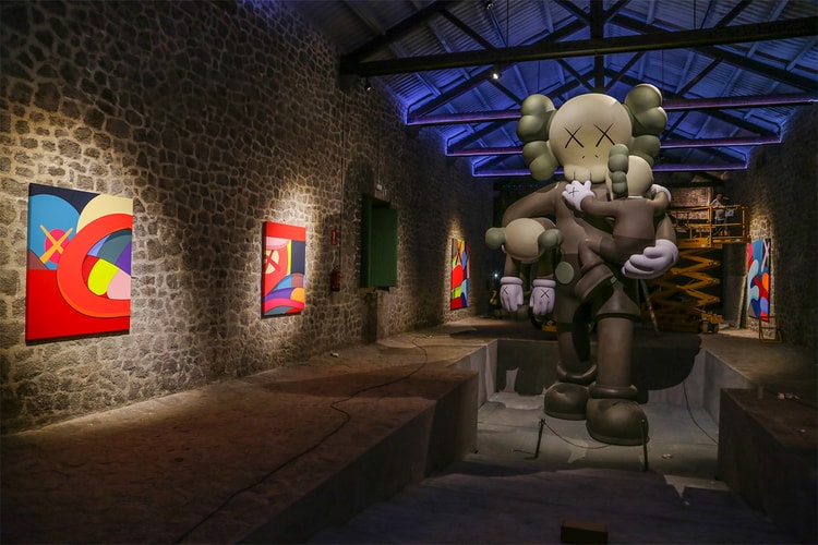 KAWS Exhibition Installation @ La Nave / Las Salinas
