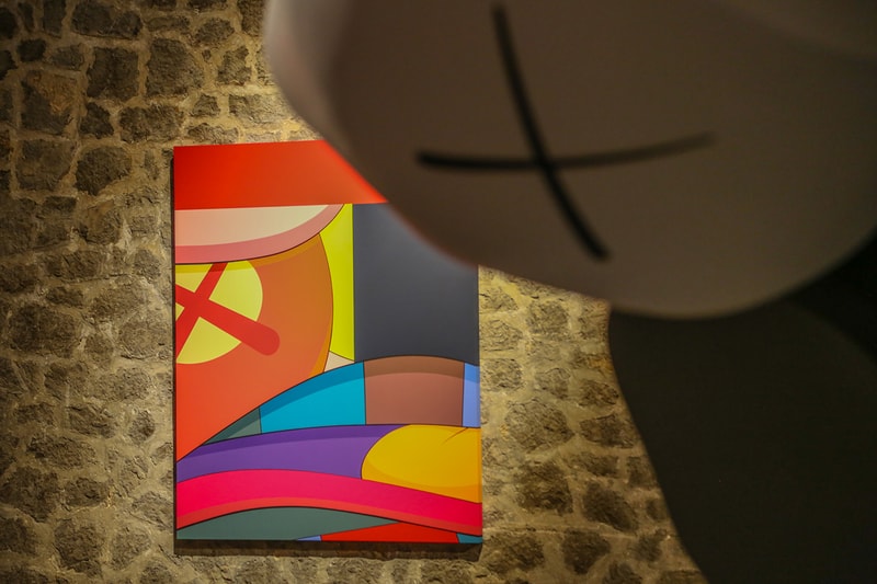 KAWS Art Exhibition Installation @ La Nave / Las Salinas in Ibiza, Spain