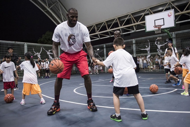 LeBron James and Yao Ming Wrap Up Nike's "RISE 2.0" Tour