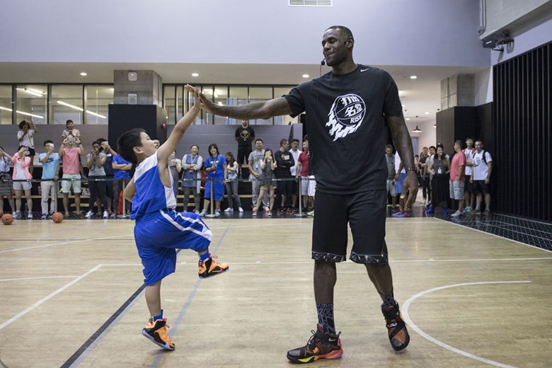 LeBron James and Yao Ming Wrap Up Nike's "RISE 2.0" Tour