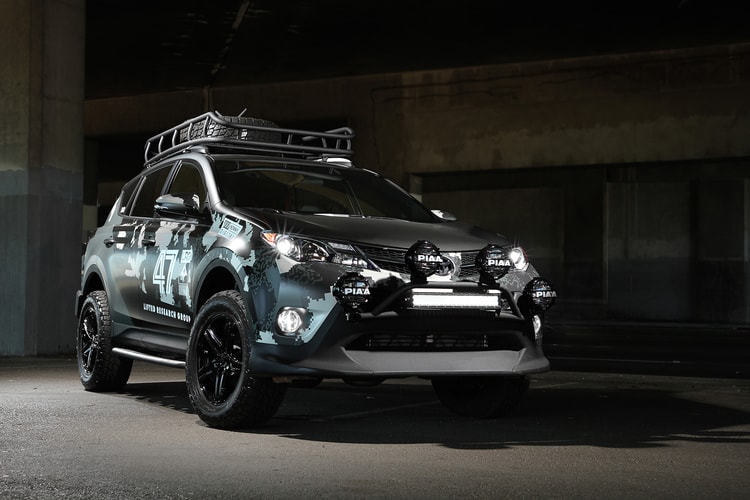 The LRG X DUB Magazine x Toyota RAV4 Is a Professional Sound Studio on Wheels